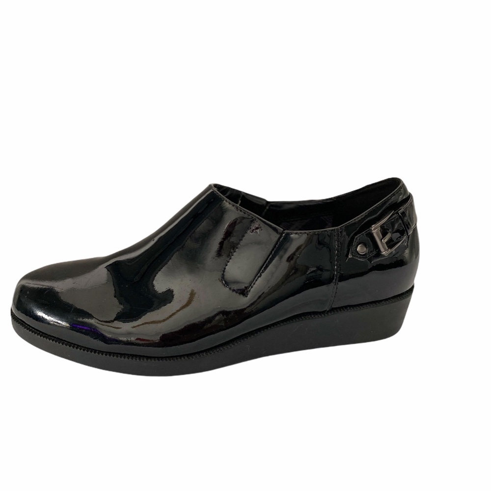 COLE HAAN Women’s Black Wedge Shoe Nike Air